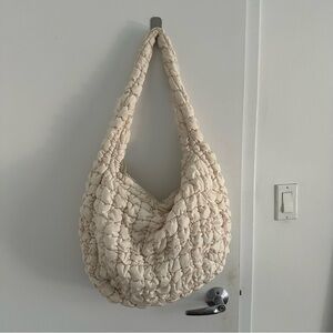 COS oversized quilted bag